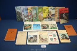 A quantity of Observer and Ladybird books, including Birds, Great Inventions, Fishing etc.