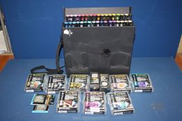 A boxed set of 52 Chameleon Colour Tones marker pens (alcohol based) plus refills.
