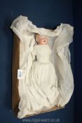 A Doll made in Germany and sent from Australia in 1925, head a/f,