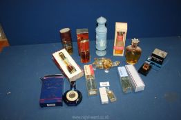 A small quantity of perfumes including YSL, Estee Lauder, Tramp, Opium, Avon Exclusive, etc.