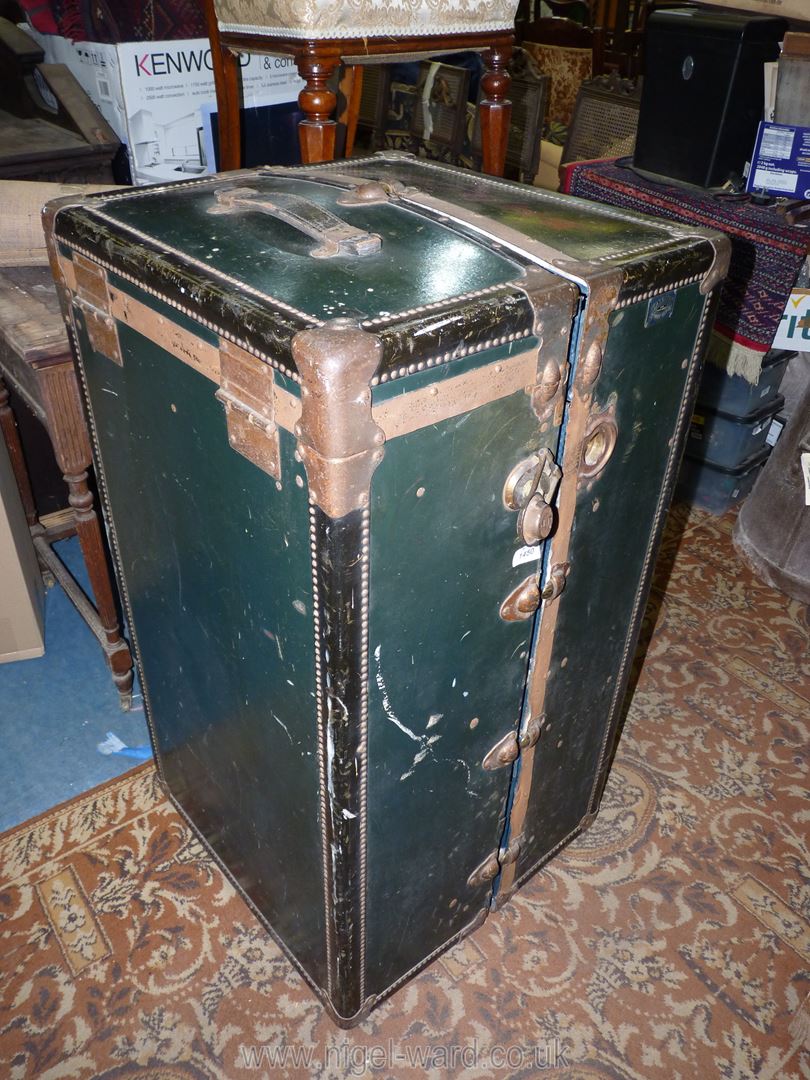 A fine old Trunk/travelling wardrobe,