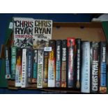 A quantity of Chris Ryan novels to include; 'Killing for The Company's', 'Who Dares Wins',