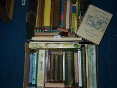 Two boxes of books to include; 'The British Countryside', 'Animal Secrets',