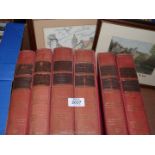 Six volumes of 'Winston Churchill, The Second World War'.