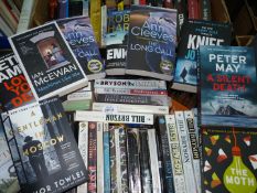 A quantity of paperback novels to include; Bill Bryson, Ian McEwan, Jo Nesbo, etc.