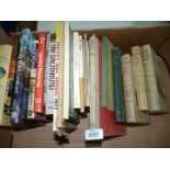 A quantity of angling books to include; 'Fly Fishing' by J. R.