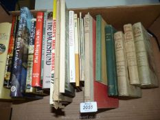 A quantity of angling books to include; 'Fly Fishing' by J. R.