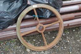 A cast iron Cambridge roll ring 20''.