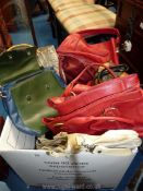 A good quantity of ladies handbags including Bulagi, Linea, Boden etc.