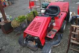 A RH125 Ride on Mower with grass collector (in running order) with Formula XLC 12.