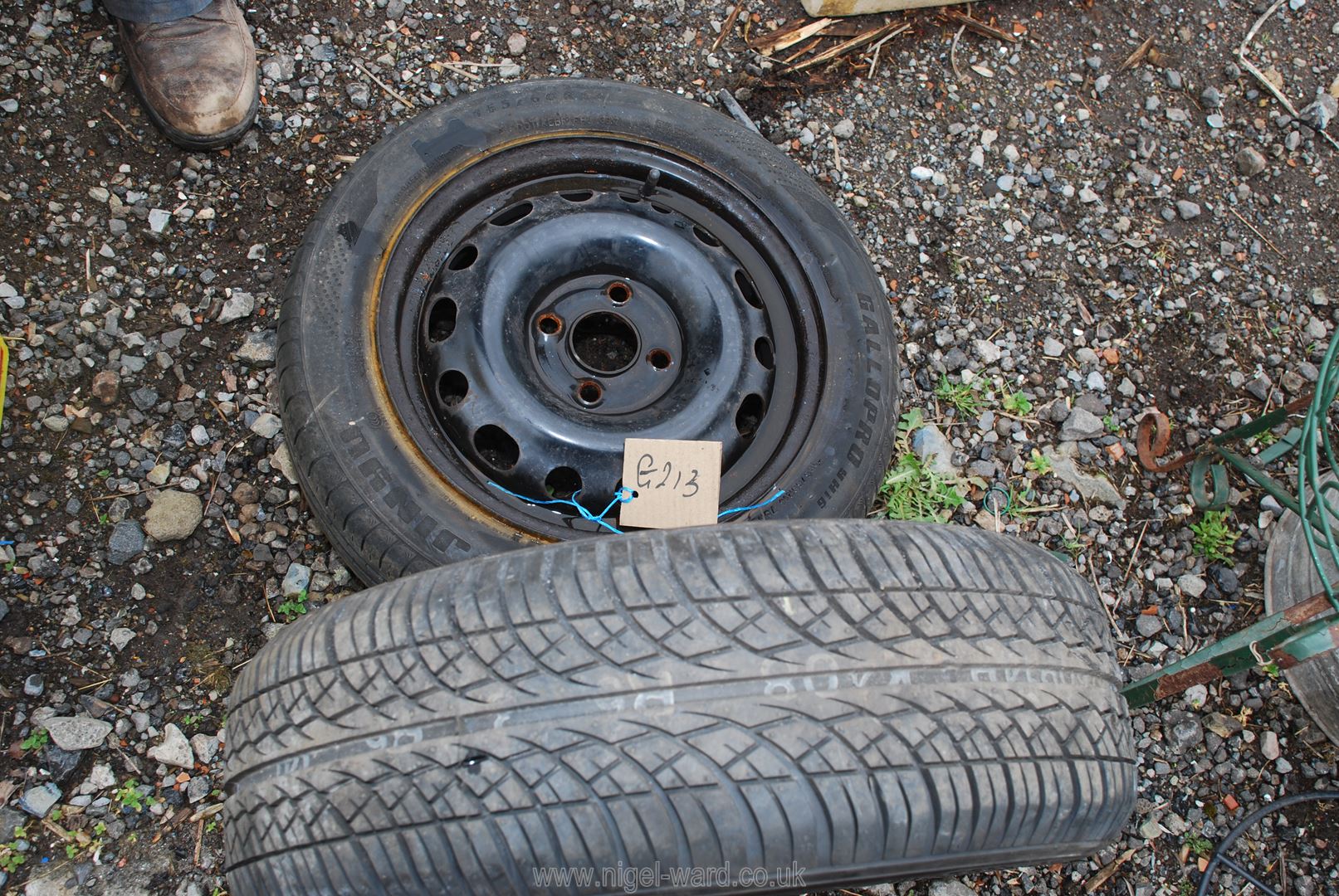 Two new tyres 195/60R14. - Image 2 of 2