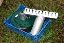 A Parasene greenhouse heater.