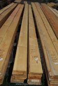 20 lengths of softwood timber 6'' x 1'' x 189''.