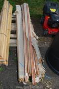 A quantity of Keruing hardwood timber