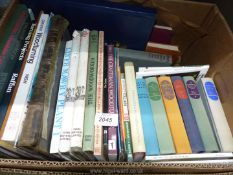 A box of books to include Creative Woodturning, The Woodworker, Making Toys in Wood etc.