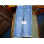 Two Volumes of Nouveau Larousse Universal.