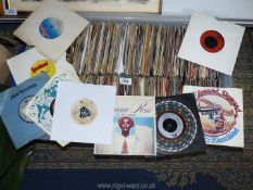 A large quantity of vinyl records to include Lynyrd Skinnard, Sparks, Wizzard, Bad Company etc.