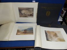 A six Volume set of Turner's Watercolours at Farnley Hall, text by Alex J.