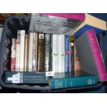 A tub of books to include Mary Queen of Scots, The Cathedral of England, The Botanical Garden,