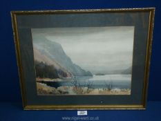 A Watercolour of Thirlmere Reservoir, signed lower right E. Greig Hall, 1975, inscribed verso.