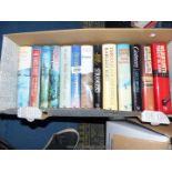 A quantity of hardback novels to include Wilbur Smith, Catherine Gaskin, Victoria Holt etc.