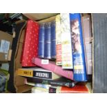 A quantity of books including English place names, History of Britain, John Clare a biography etc.