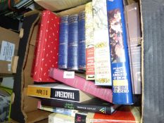 A quantity of books including English place names, History of Britain, John Clare a biography etc.