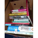 A quantity of books including Miller's Price Guide, The Life and works of William Morris,