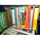 A box of books to include the Antique Dealers Pocket Book, Beswick Animals, Miller's Price Guides,