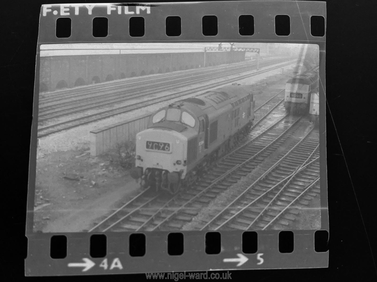 An album of 103 locomotive/train Negatives - 1960's/70's including King George V, - Image 10 of 10