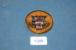 A WWII six wheeled variant US tank destroyer Shoulder patch.