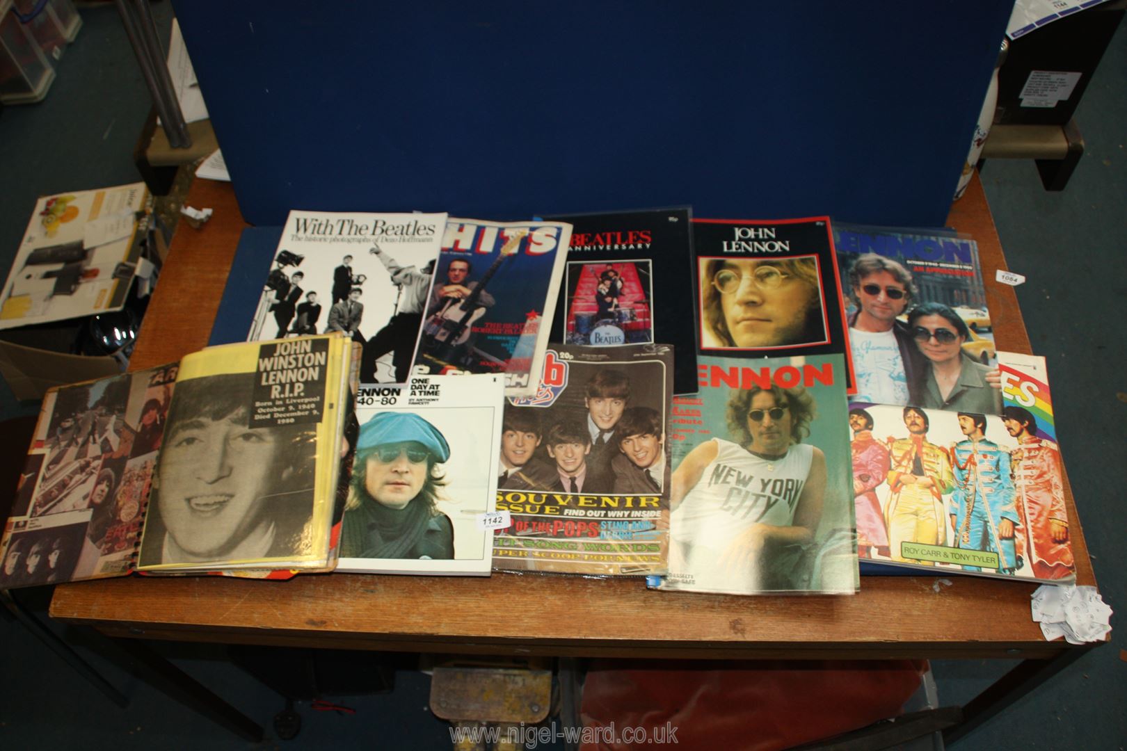 A quantity of Beatles ephemera, books etc.