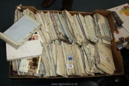 A large quantity of ephemera including letters to Germany and England,