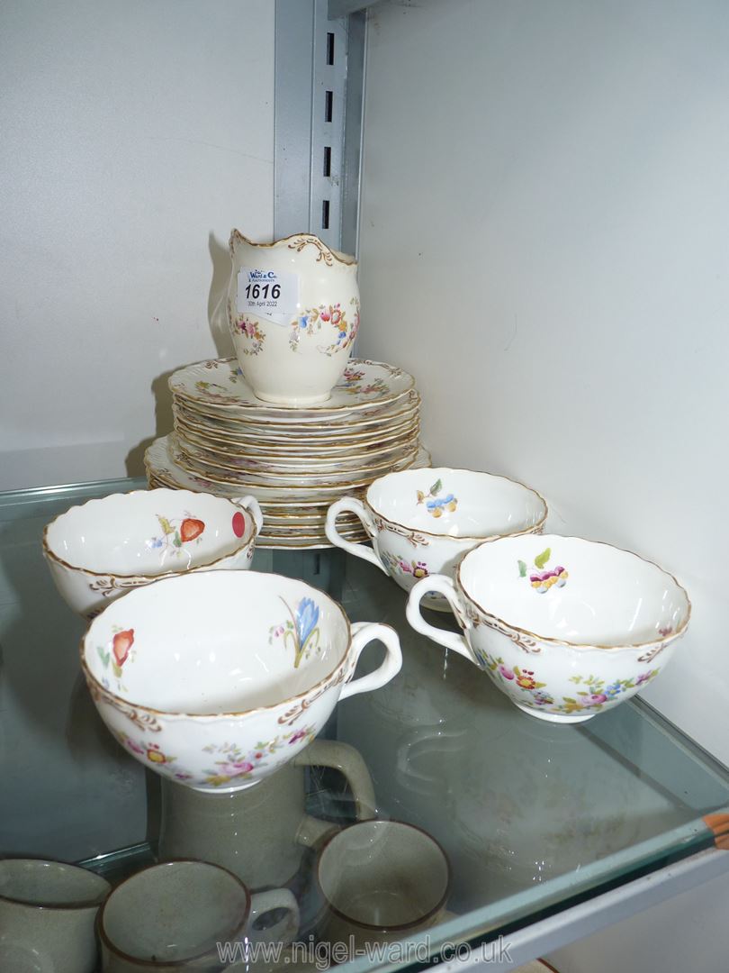 A Coalport china part Teaset, pattern no. - Image 2 of 2