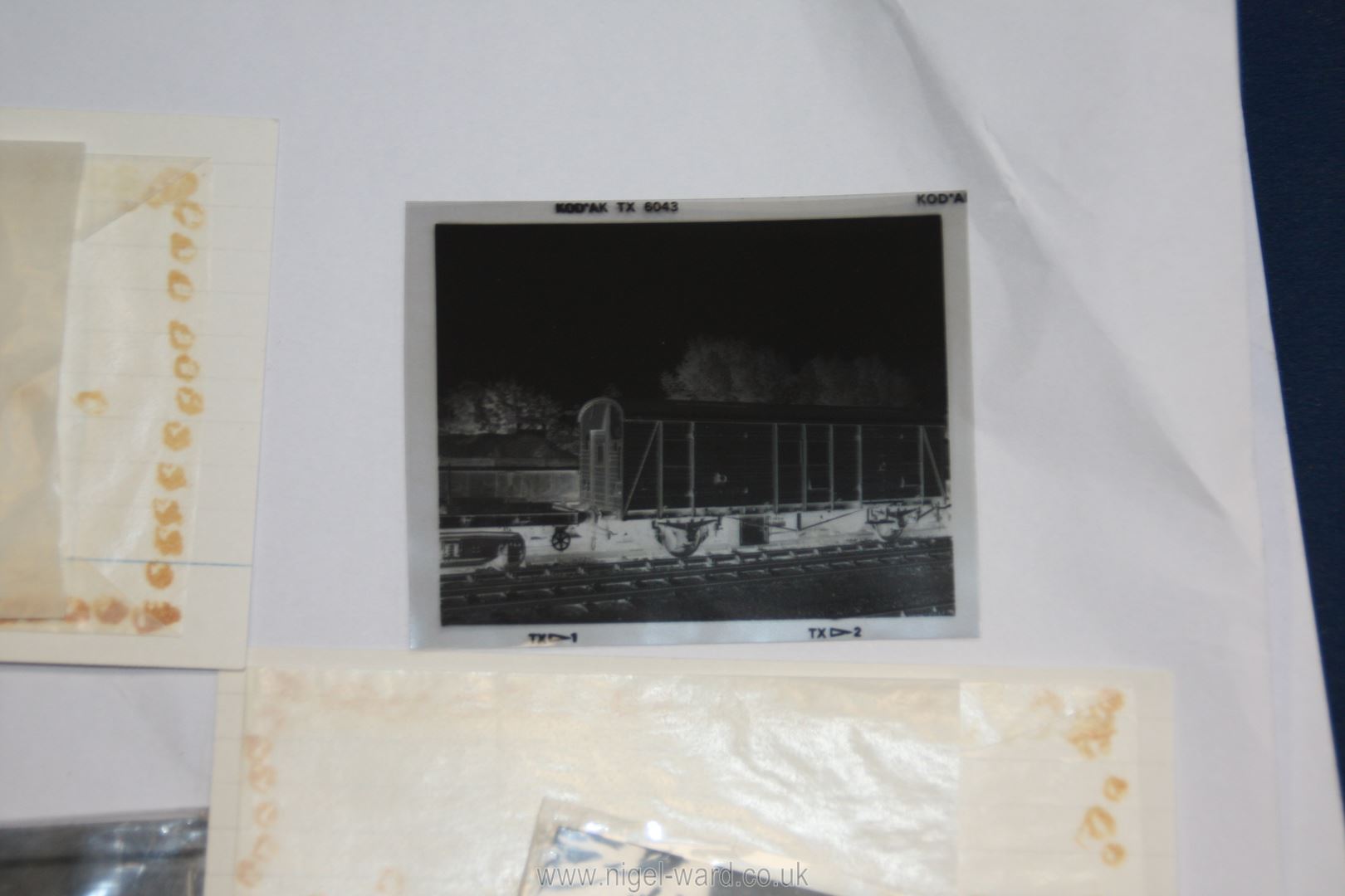 An album of 103 locomotive/train Negatives - 1960's/70's including King George V, - Image 3 of 10