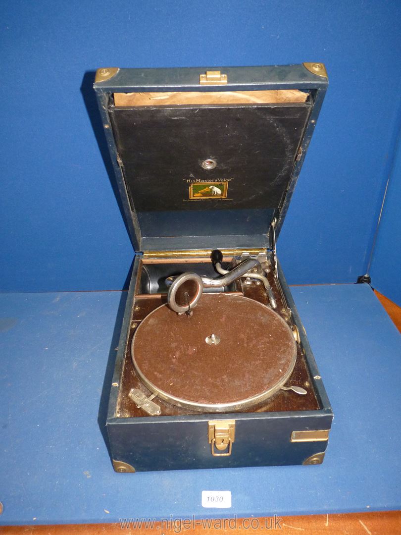An HMV 1930's Gramophone. - Image 2 of 4