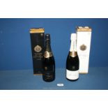 Two bottles of Champagne including Pol Roger White Foil and Vintage 1998 (4th Bumper Vintage),