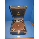 An HMV 1930's Gramophone.