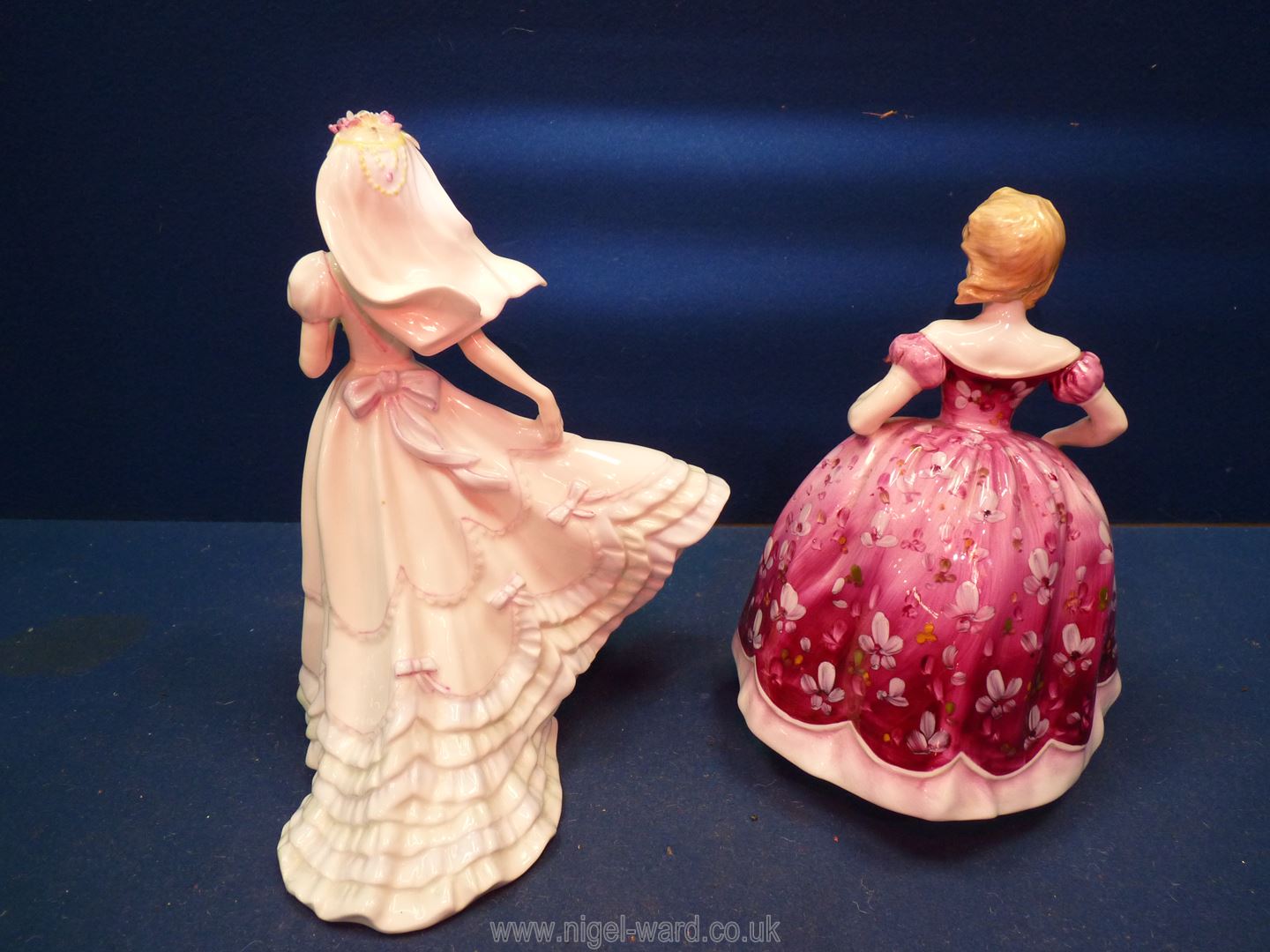 Two Coalport figurines: 'Wedding Day', - Image 3 of 5