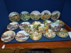 A quantity of Wedgwood plates, Ltd edition 'The Steam Fair', 'May Day', 'The Cricket Match',