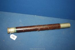 An 'Officer of the Watch' Telescope, made by W. Ottaway & Co. Ealing, London.