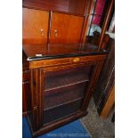 A Rosewood finished circa 1900 Side Cabinet,