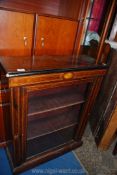 A Rosewood finished circa 1900 Side Cabinet,