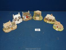 Six Lilliput Lane cottages to include The Cobblers cottage, The Vicarage, Spring bank, Cosy Corner,