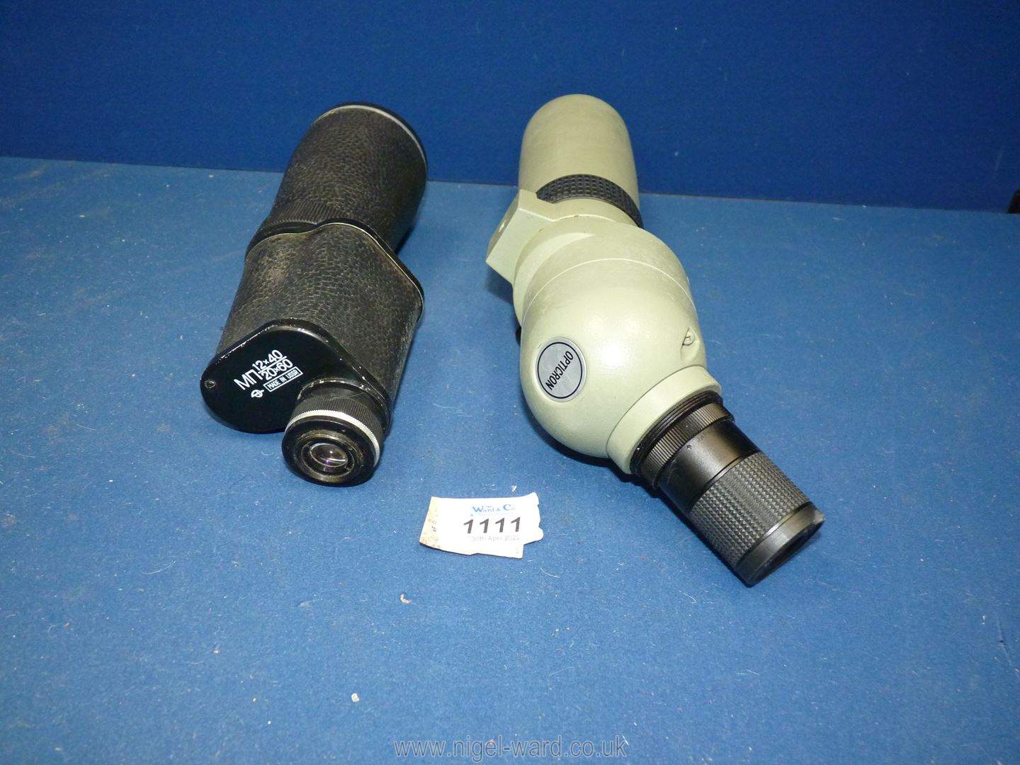 Two spotting Scopes- MN & Opticron with accessories including case and lenses. - Image 5 of 5