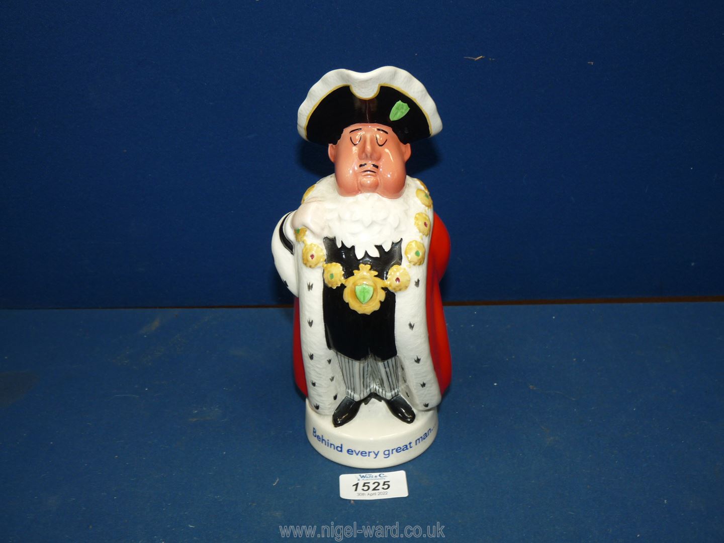 A Beswick Mayor Worthington's Beer figure, 9" tall. - Image 2 of 3