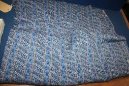 A quantity of 'Liberty' fabric, 4 1/2m unused, possibly fine wool,