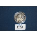 A Battle of Trafalgar Lord Horatio Nelson, 2005 Silver Proof Gibraltar £5 Coin,