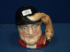 A Royal Doulton Toby jug 'Gone Away'.