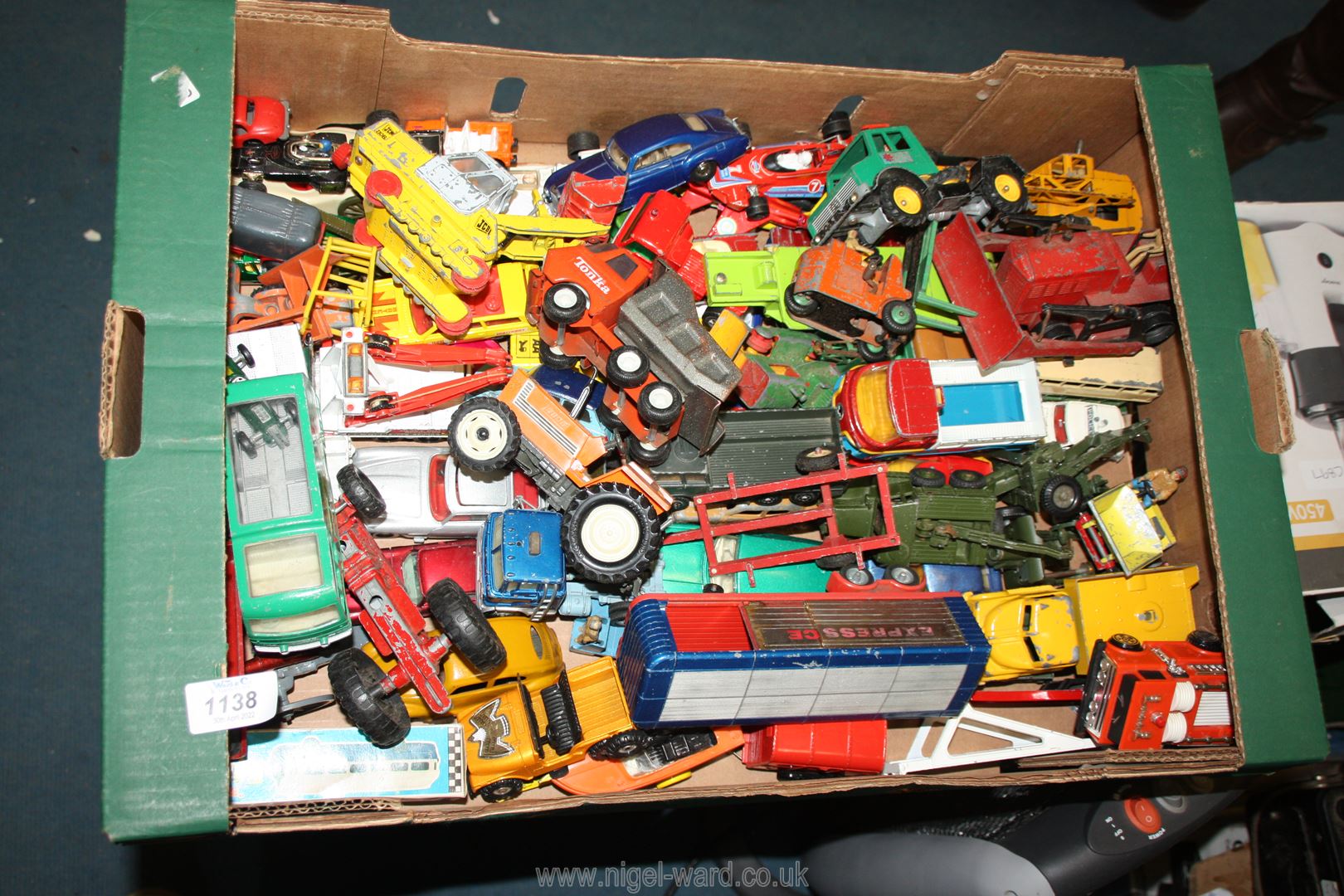 A large quantity of mixed Die Cast models including Dinky,